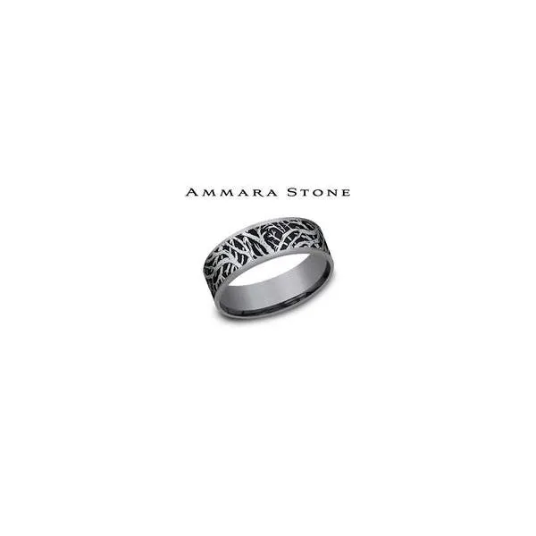 Benchmark GTA Thin Edge Enchanted Forest Band Orloff Jewelers Fresno, CA