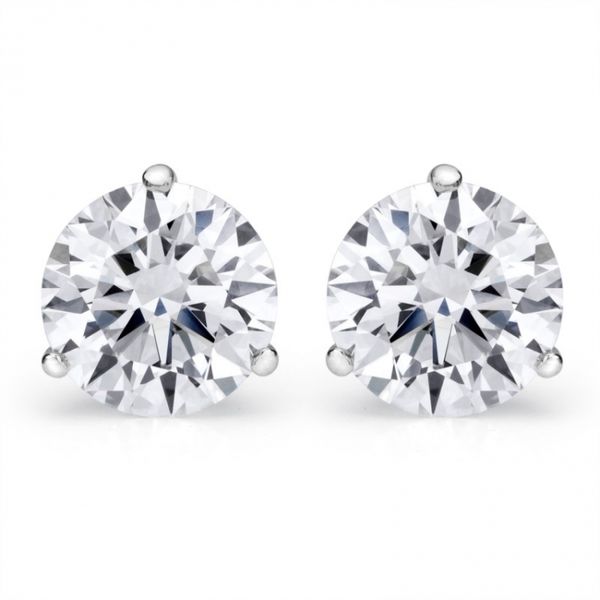 0.24 Cttw. White Gold Diamond Solitaire Earrings Padis Jewelry San Francisco, CA