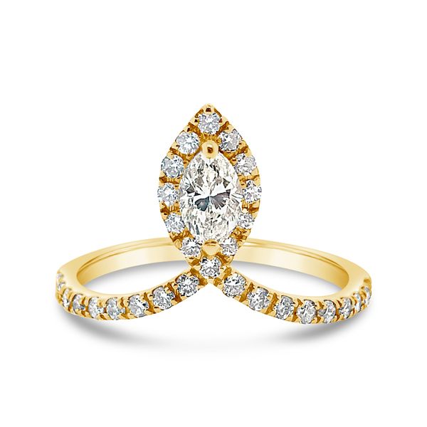 Yellow Gold Diamond Fashion Ring Padis Jewelry San Francisco, CA