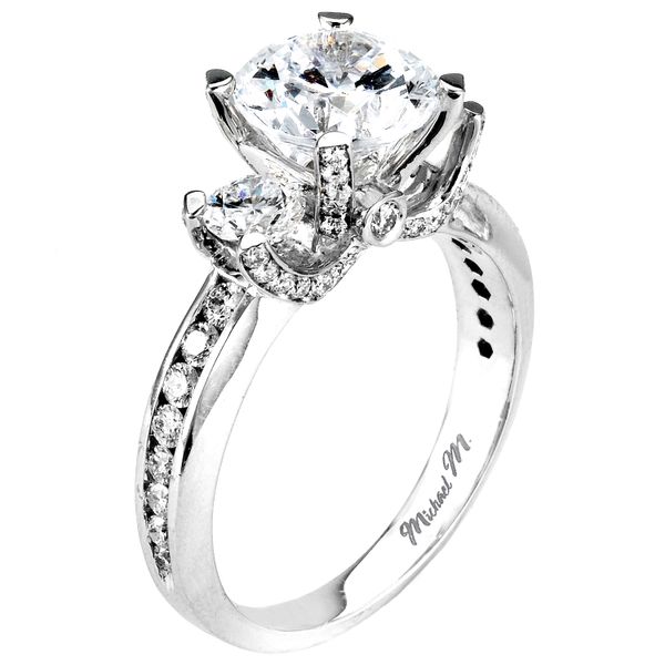 Michael M. Three-Stone Engagement Ring Padis Jewelry San Francisco, CA