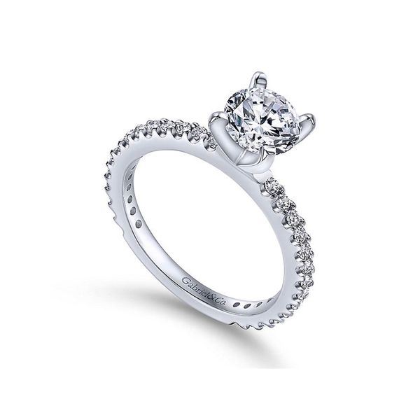 GABRIEL & CO Diamond Engagement Ring Image 2 Padis Jewelry San Francisco, CA