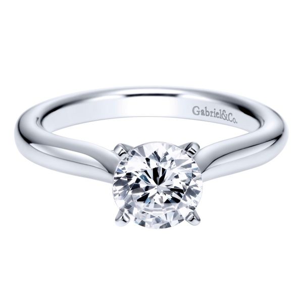 Gabriel & Co. Solitaire Engagement Ring Padis Jewelry San Francisco, CA