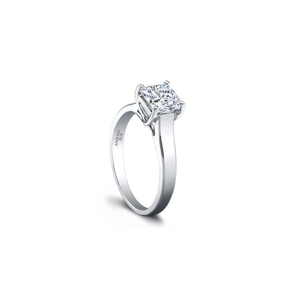 Jeff Cooper Solitaire Engagement Ring Padis Jewelry San Francisco, CA