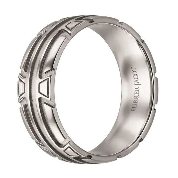 Furrer Jacot Palladium Men's Wedding Band Padis Jewelry San Francisco, CA