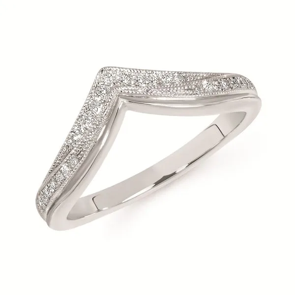 DIAMOND CHEVRON BAND Parkers' Karat Patch Asheville, NC