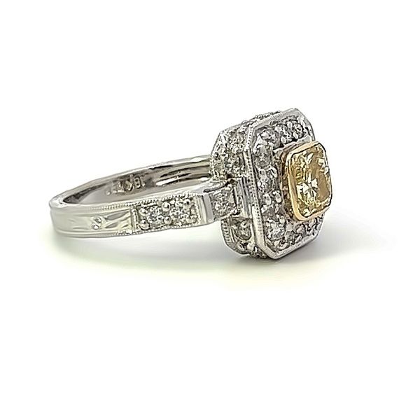 YELLOW DIAMOND RING Image 3 Parkers' Karat Patch Asheville, NC