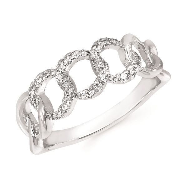 OPEN DIAMOND BAND RING Parkers' Karat Patch Asheville, NC