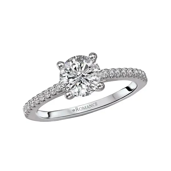 CLASSIC STRAIGHT LINE RING -CENTER STONE SOLD SEPARATELY Parkers' Karat Patch Asheville, NC