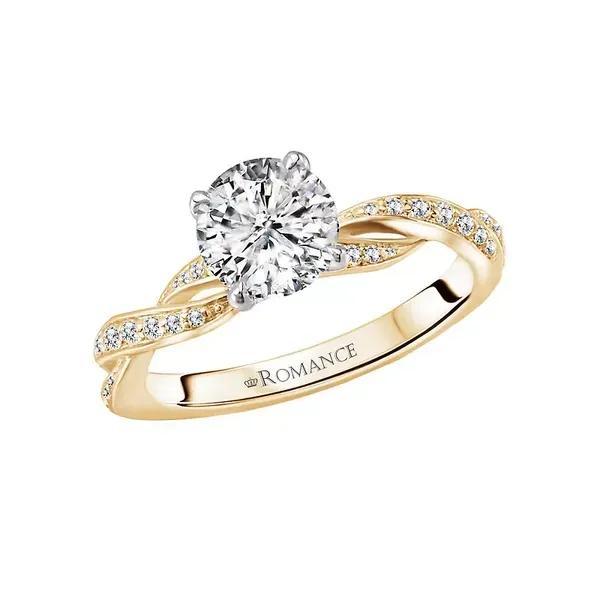 TWIST ENGAGEMENT RING - CHOOSE YOUR STONE Parkers' Karat Patch Asheville, NC