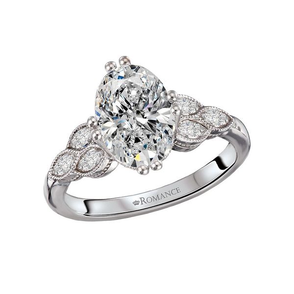 VINTAGE STYLE RING FOR OVAL STONE OF YOUR CHOICE Parkers' Karat Patch Asheville, NC