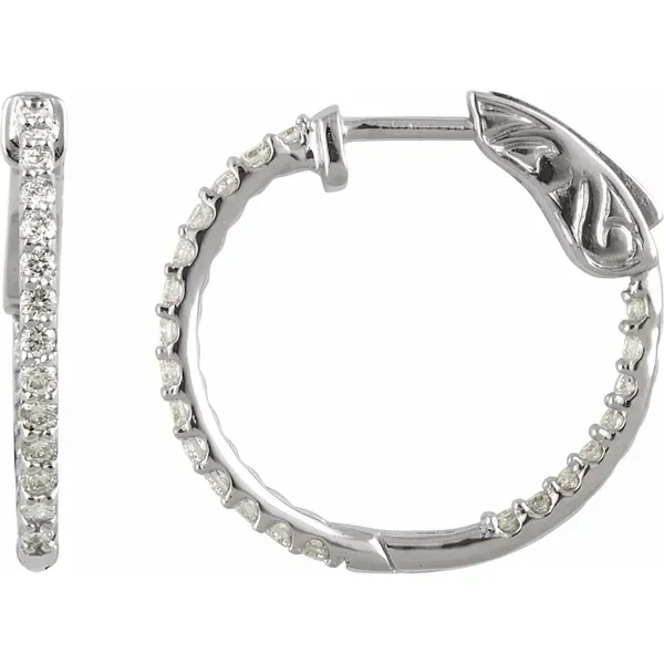 INSIDE OUT HOOP EARRINGS Parkers' Karat Patch Asheville, NC