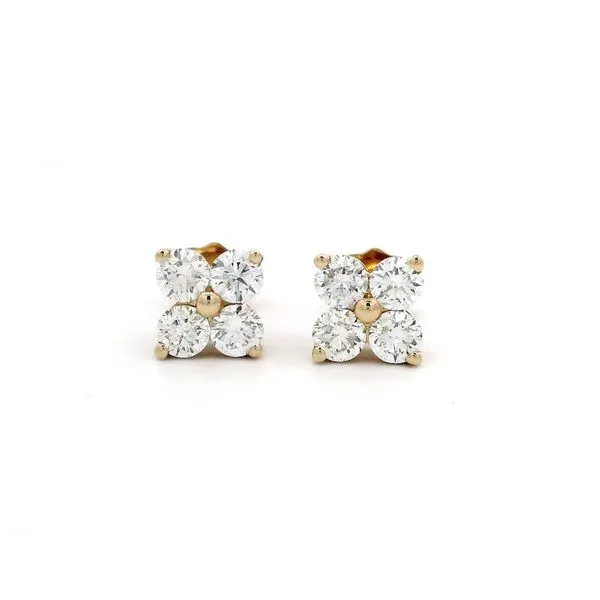 DIAMOND STUD EARRINGS Parkers' Karat Patch Asheville, NC