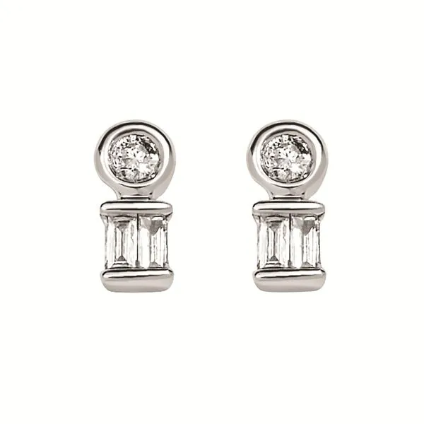 STUD DIAMOND EARRINGS Parkers' Karat Patch Asheville, NC