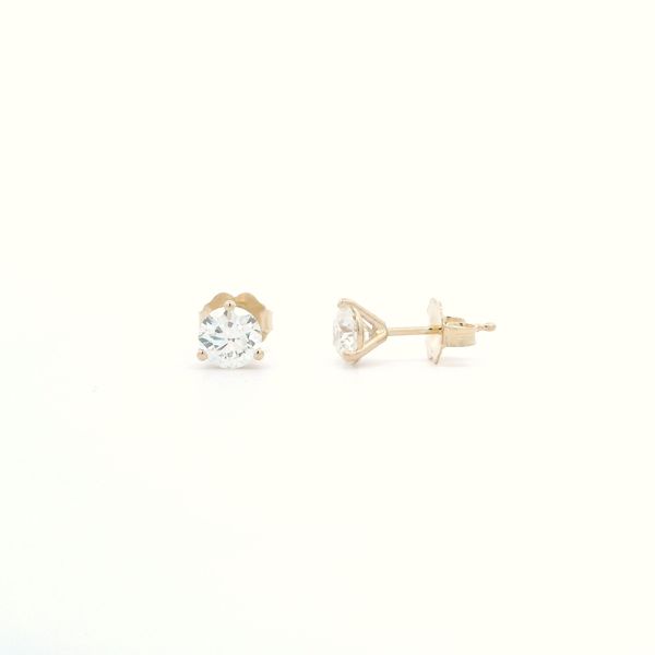1CT NATURAL DIAMOND STUD EARRINGS Parkers' Karat Patch Asheville, NC