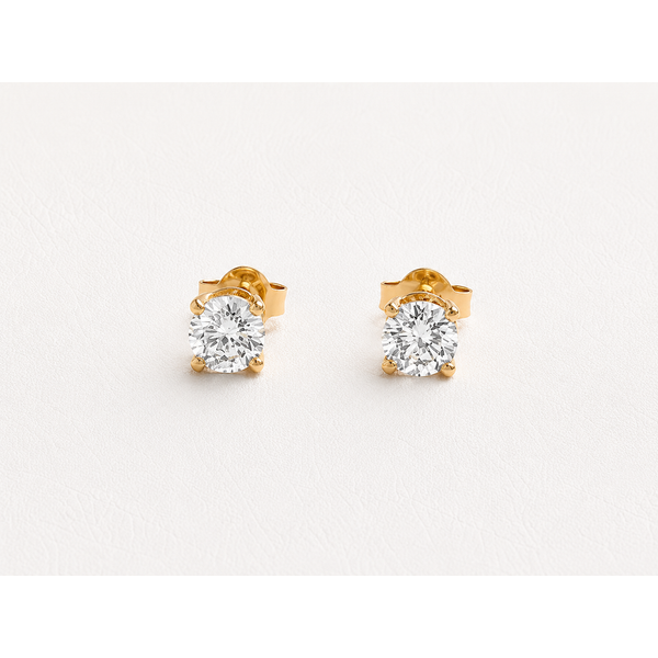 HALF CARAT DIAMOND EARRINGS Parkers' Karat Patch Asheville, NC