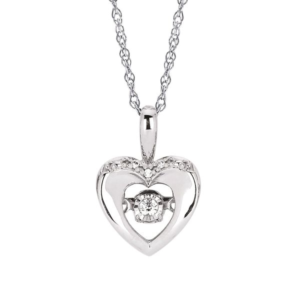 *SALE* SILVER DIAMOND NECKLACE Parkers' Karat Patch Asheville, NC