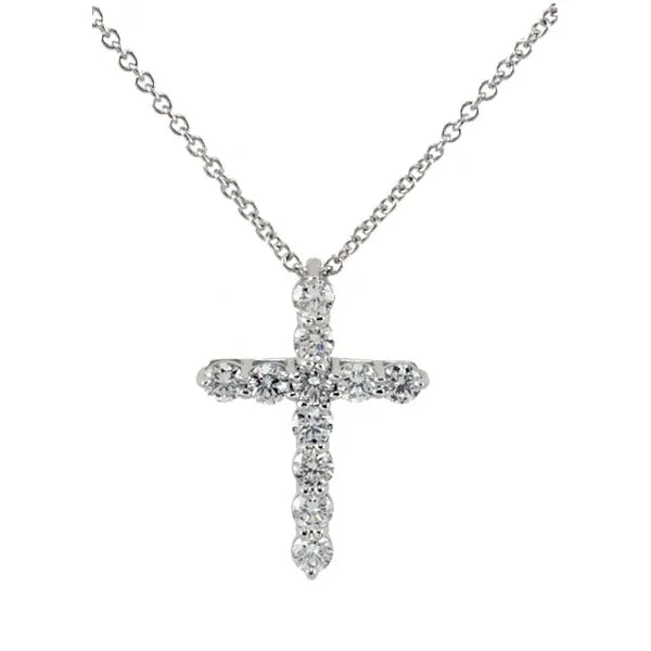 DIAMOND CROSS PENDANT NECKLACE Parkers' Karat Patch Asheville, NC