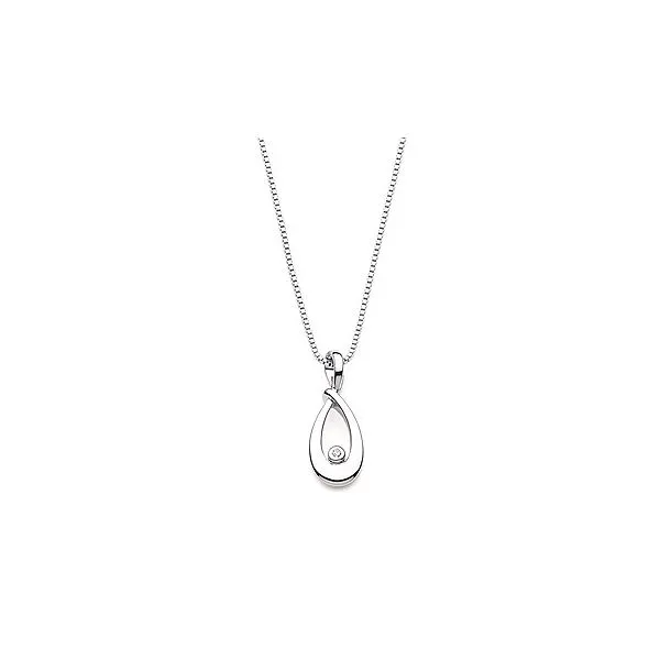 DROPLET SHAPE DIAMOND PENDANT Parkers' Karat Patch Asheville, NC