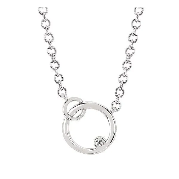DOUBLE CIRCLE NECKLACE Parkers' Karat Patch Asheville, NC