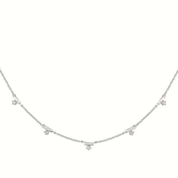 DIAMOND STATION NECKLACE Parkers' Karat Patch Asheville, NC