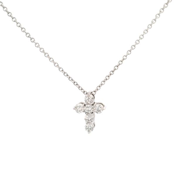 SMALL DIAMOND CROSS Parkers' Karat Patch Asheville, NC