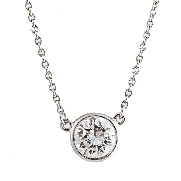 DIAMOND SOLITAIRE NECKLACE Parkers' Karat Patch Asheville, NC