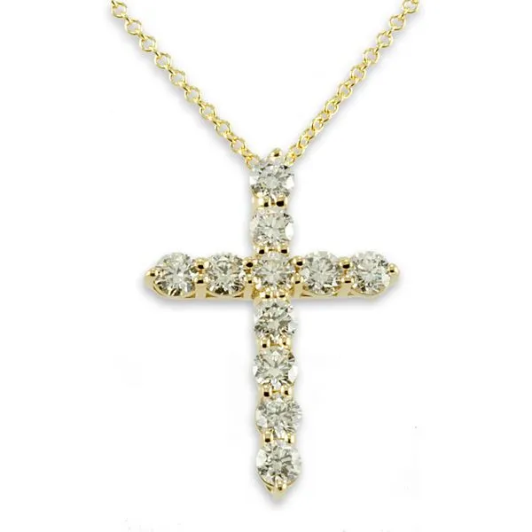 DIAMOND CROSS NECKLACE Parkers' Karat Patch Asheville, NC