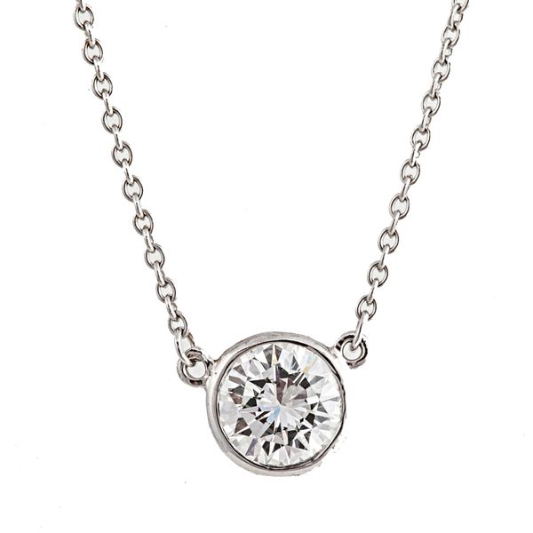 DIAMOND SOLITAIRE NECKLACE Parkers' Karat Patch Asheville, NC