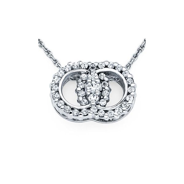 DIAMOND MARRIAGE SYMBOL NECKLACE Parkers' Karat Patch Asheville, NC