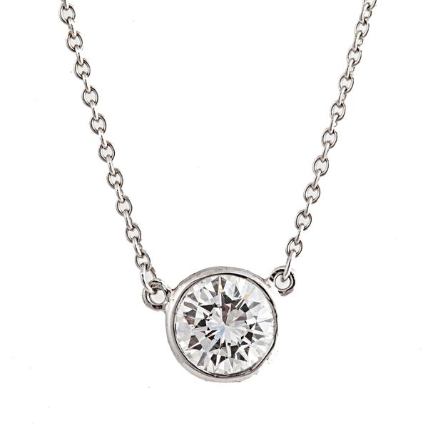 DIAMOND SOLITAIRE NECKLACE Parkers' Karat Patch Asheville, NC