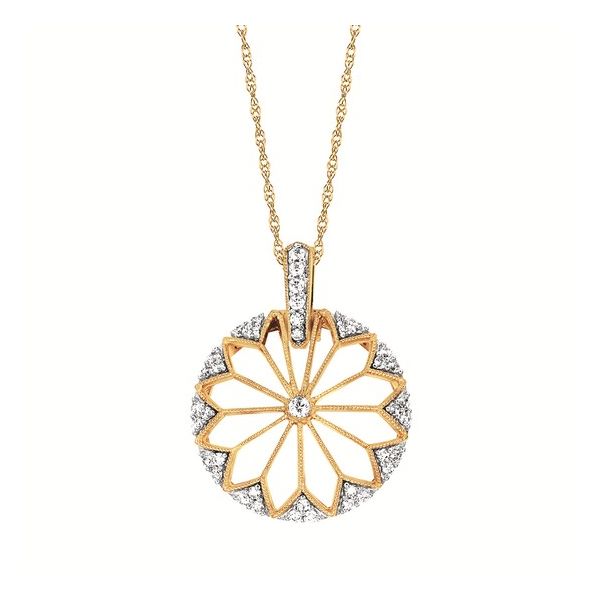 DIAMON OPEN PENDANT Parkers' Karat Patch Asheville, NC