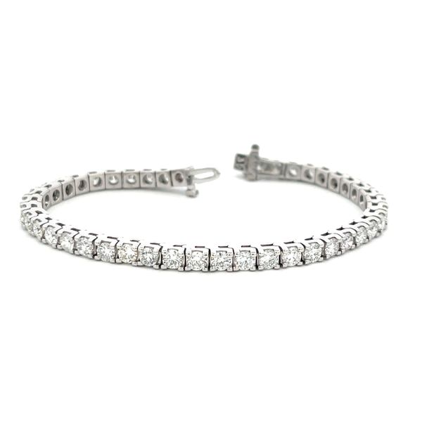 7.08ctw DIAMOND TENNIS BRACELET Parkers' Karat Patch Asheville, NC