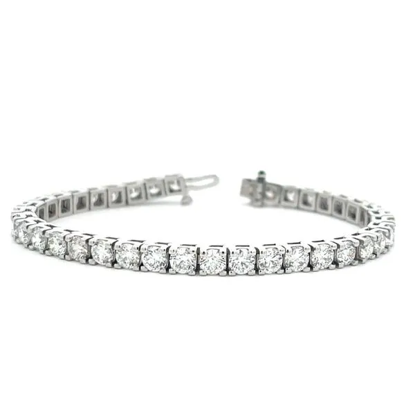 11.95ctw DIAMOND TENNIS STYLE BRACELET Parkers' Karat Patch Asheville, NC