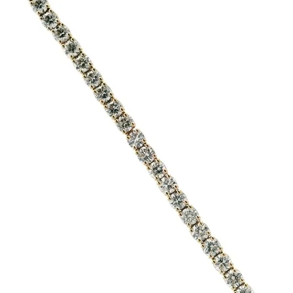 YELLOW GOLD 5ct DIAMOND BRACELET Parkers' Karat Patch Asheville, NC