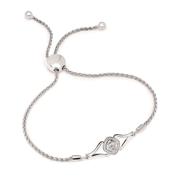 ADJUSTABLE BOLO DIAMOND BRACELET Parkers' Karat Patch Asheville, NC