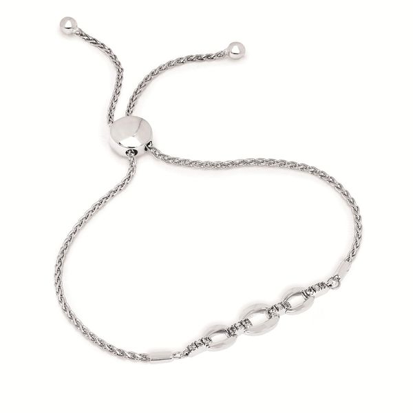 DIAMOND BOLO STYLE BRACELET Parkers' Karat Patch Asheville, NC