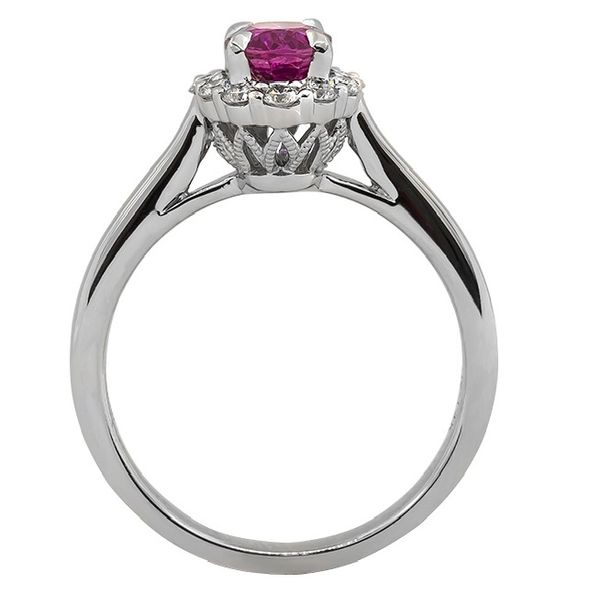 PINK SAPPHIRE RING Image 3 Parkers' Karat Patch Asheville, NC