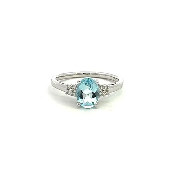 AQUAMARINE RING Parkers' Karat Patch Asheville, NC