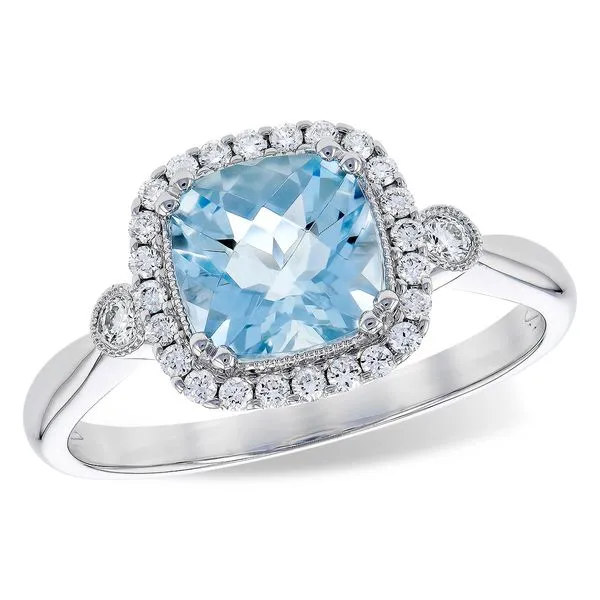 Aquamarine ring Parkers' Karat Patch Asheville, NC