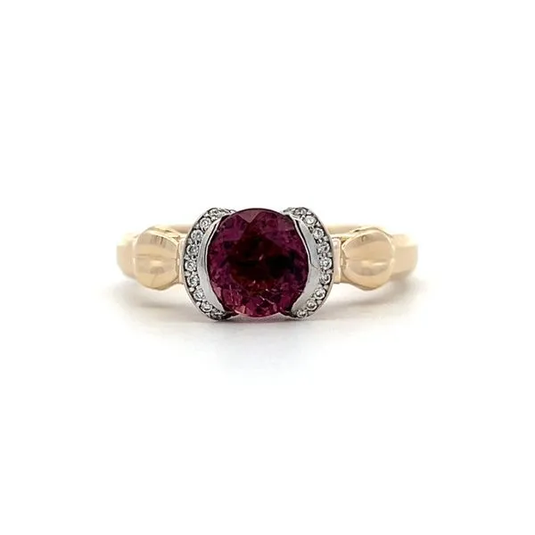 CUSTOM ONE OF A KIND PINK TOURMALINE RING Parkers' Karat Patch Asheville, NC