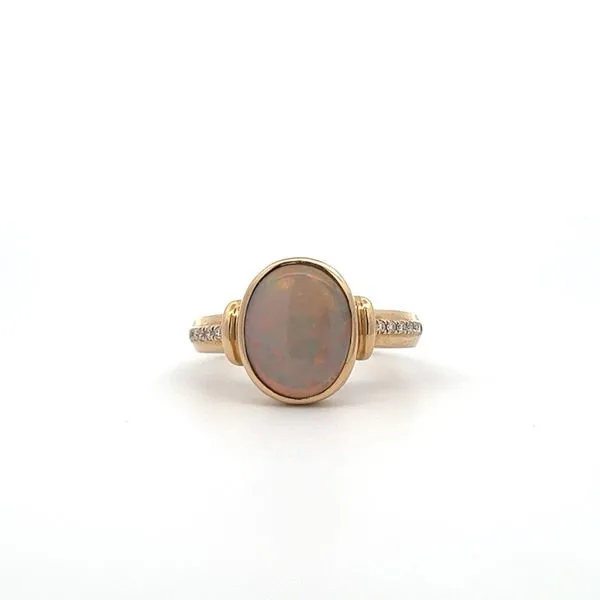 WHITE OPAL PENDANT Parkers' Karat Patch Asheville, NC