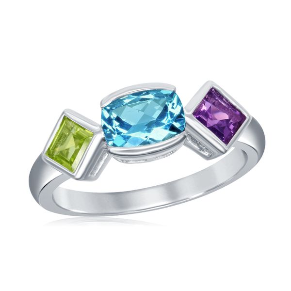 Multi Gem Colored Stone Ring Parkers' Karat Patch Asheville, NC