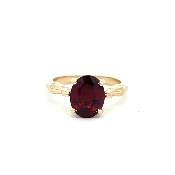 RED GARNET RING Parkers' Karat Patch Asheville, NC