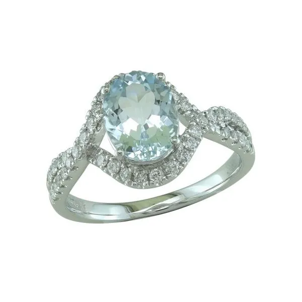 AQUAMARINE RING Parkers' Karat Patch Asheville, NC