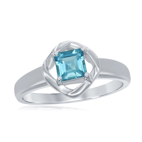 BLUE TOPAZ RING Parkers' Karat Patch Asheville, NC