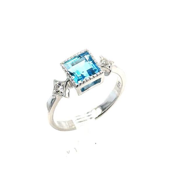 BLUE TOPAZ RING Parkers' Karat Patch Asheville, NC
