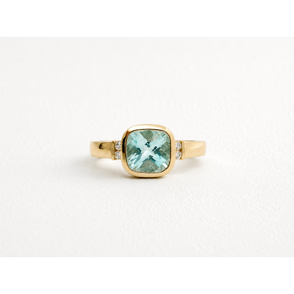 AQUAMARINE RING Parkers' Karat Patch Asheville, NC