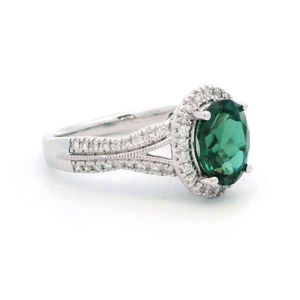 Colored Stone Ring Image 2 Parkers' Karat Patch Asheville, NC