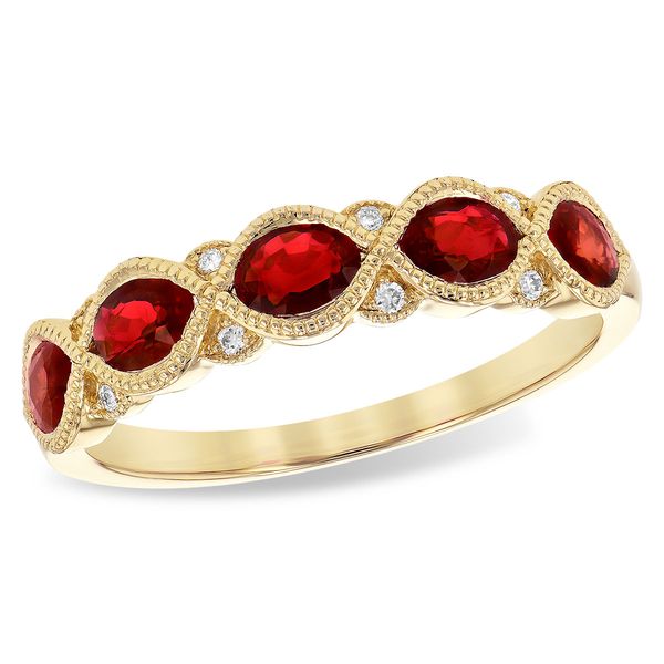 NATURAL RUBY BAND Parkers' Karat Patch Asheville, NC