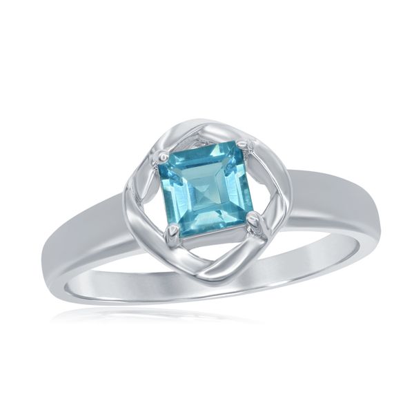 BLUE TOPAZ RING Parkers' Karat Patch Asheville, NC